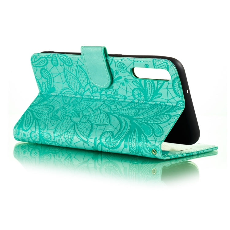 For Huawei Honor Play 3 Lace Flower Horizontal Flip Leather Case with Holder & Card Slots & Wallet & Photo Frame