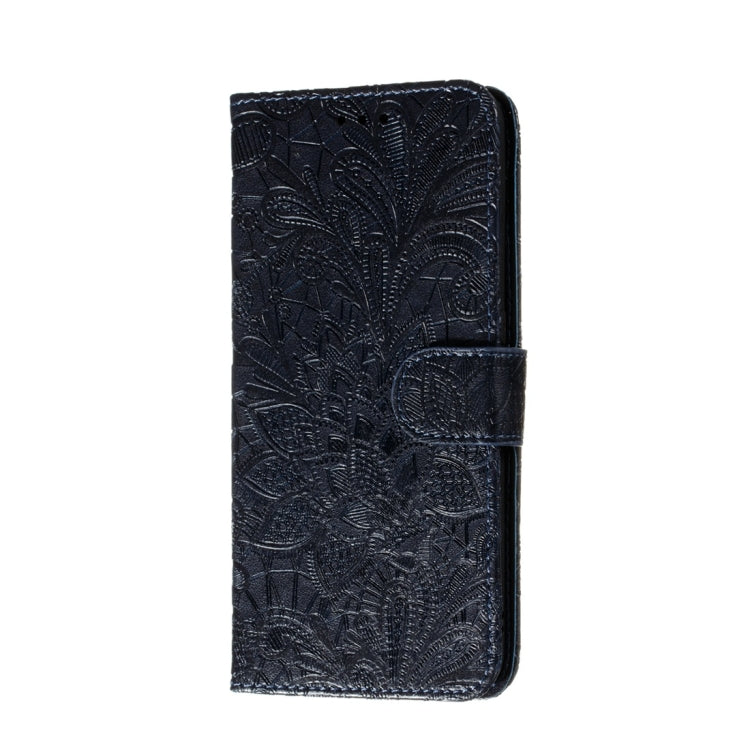 For Huawei Honor Play 3 Lace Flower Horizontal Flip Leather Case with Holder & Card Slots & Wallet & Photo Frame