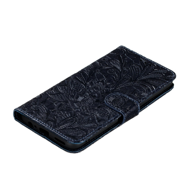 For Huawei Honor Play 3 Lace Flower Horizontal Flip Leather Case with Holder & Card Slots & Wallet & Photo Frame