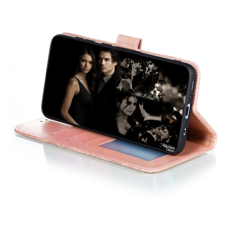 For Galaxy A70s Lace Flower Horizontal Flip Leather Case with Holder & Card Slots & Wallet & Photo Frame