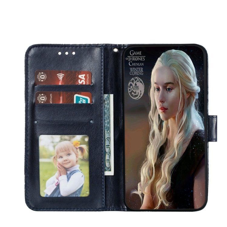 For Galaxy A70s Lace Flower Horizontal Flip Leather Case with Holder & Card Slots & Wallet & Photo Frame