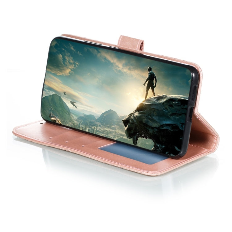 For Galaxy A90 5G Lace Flower Horizontal Flip Leather Case with Holder & Card Slots & Wallet & Photo Frame