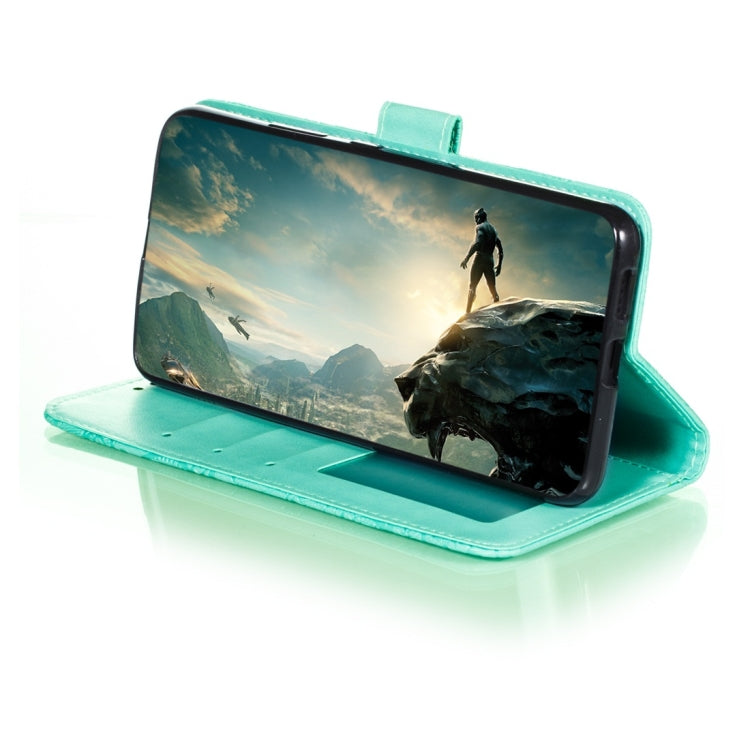 For Galaxy A90 5G Lace Flower Horizontal Flip Leather Case with Holder & Card Slots & Wallet & Photo Frame