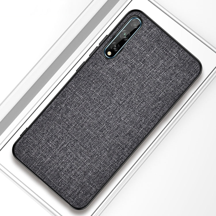 For Huawei Enjoy 10s Shockproof Cloth Texture PC+ TPU Protective Case