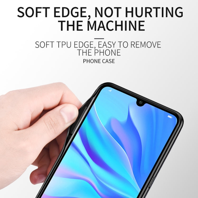 For Huawei Enjoy 10s Shockproof Cloth Texture PC+ TPU Protective Case