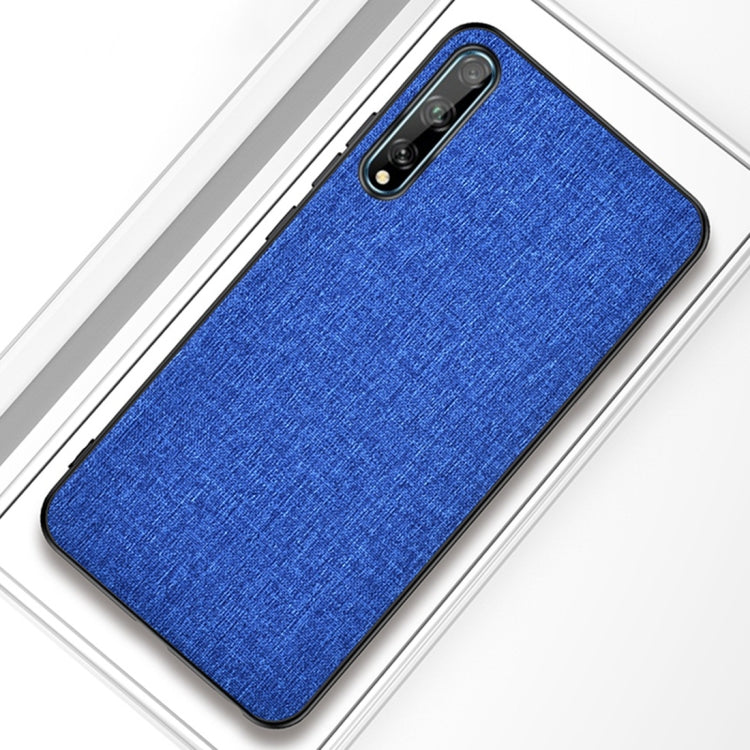 For Huawei Enjoy 10s Shockproof Cloth Texture PC+ TPU Protective Case