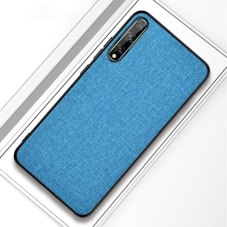 For Huawei Enjoy 10s Shockproof Cloth Texture PC+ TPU Protective Case