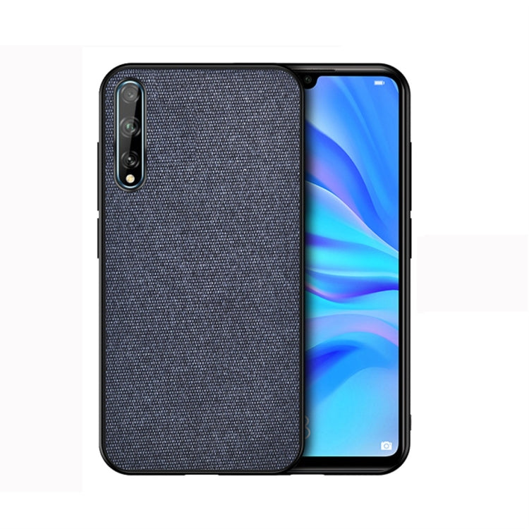 For Huawei Enjoy 10s Shockproof Cloth Texture PC + TPU Protective Case