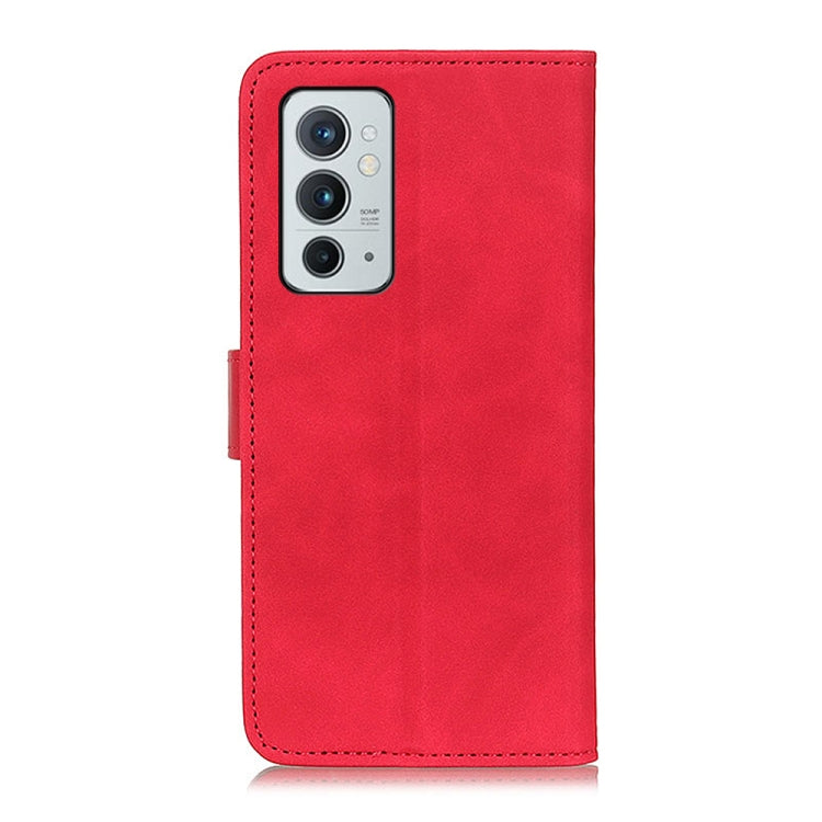 For OnePlus 9RT 5G KHAZNEH Retro Texture Horizontal Flip Leather Phone Case with Holder & Card Slots & Wallet