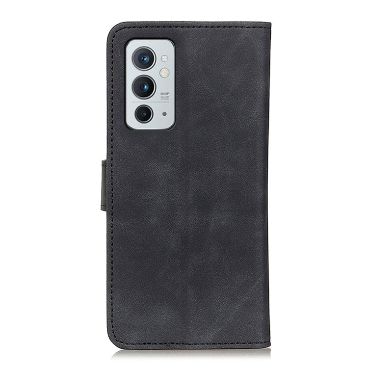 For OnePlus 9RT 5G KHAZNEH Retro Texture Horizontal Flip Leather Phone Case with Holder & Card Slots & Wallet