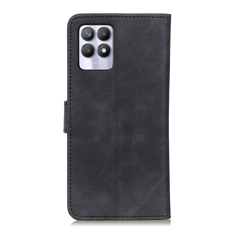 For OPPO Realme 8i KHAZNEH Retro Texture Horizontal Flip Leather Phone Case with Holder & Card Slots & Wallet