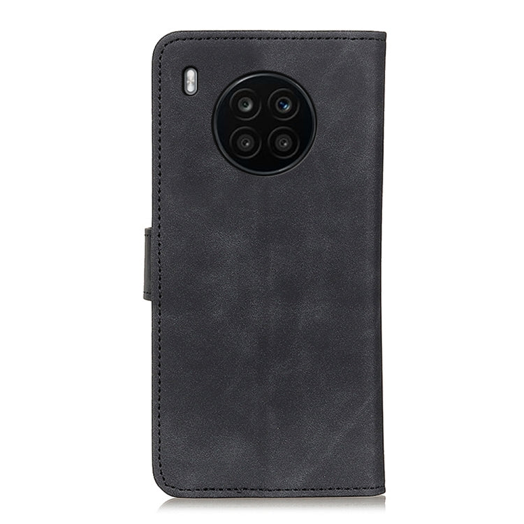 For Huawei nova 8i / Honor 50 Lite KHAZNEH Retro Texture Horizontal Flip Leather Phone Case with Holder & Card Slots & Wallet
