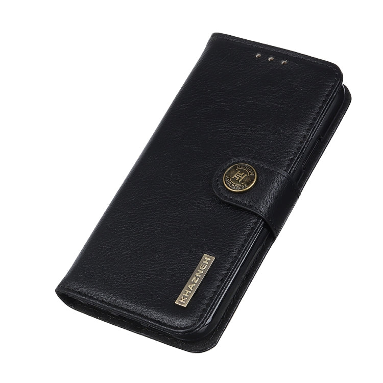 For OnePlus 9RT 5G KHAZNEH Cowhide Texture Horizontal Flip Leather Phone Case