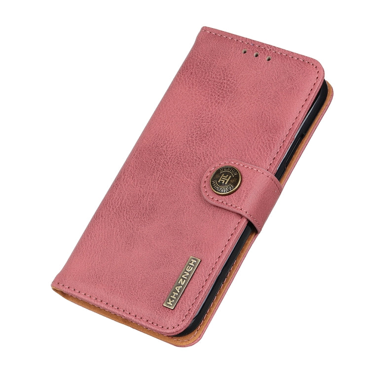 For Huawei nova 8i / Honor 50 Lite KHAZNEH Cowhide Texture Horizontal Flip Leather Phone Case