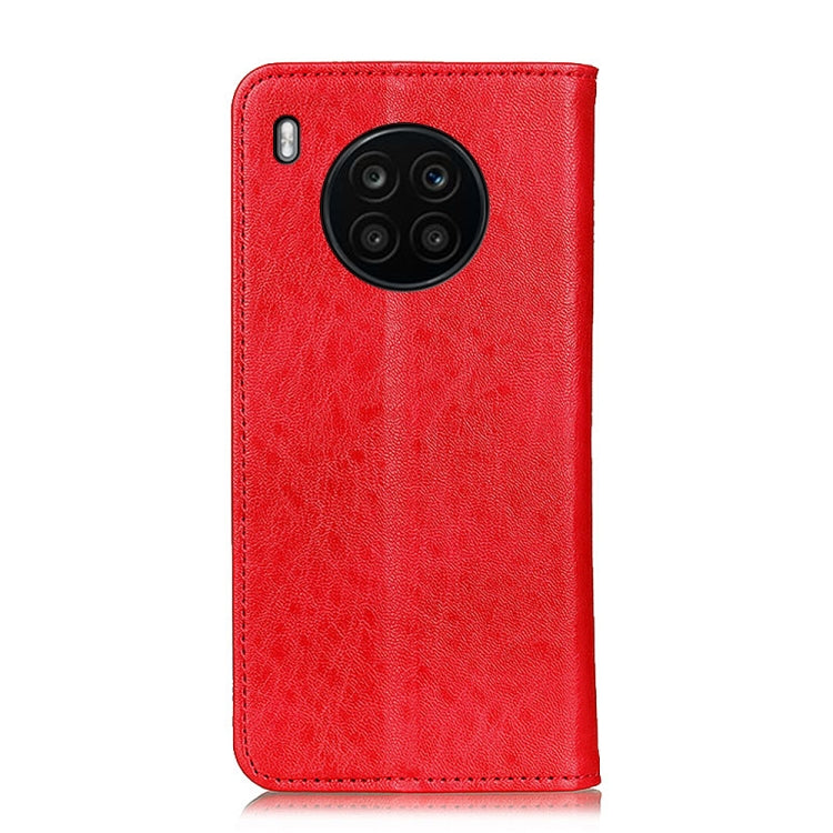 For Huawei nova 8i / Honor 50 Lite Magnetic Crazy Horse Texture Horizontal Flip Leather Phone Case