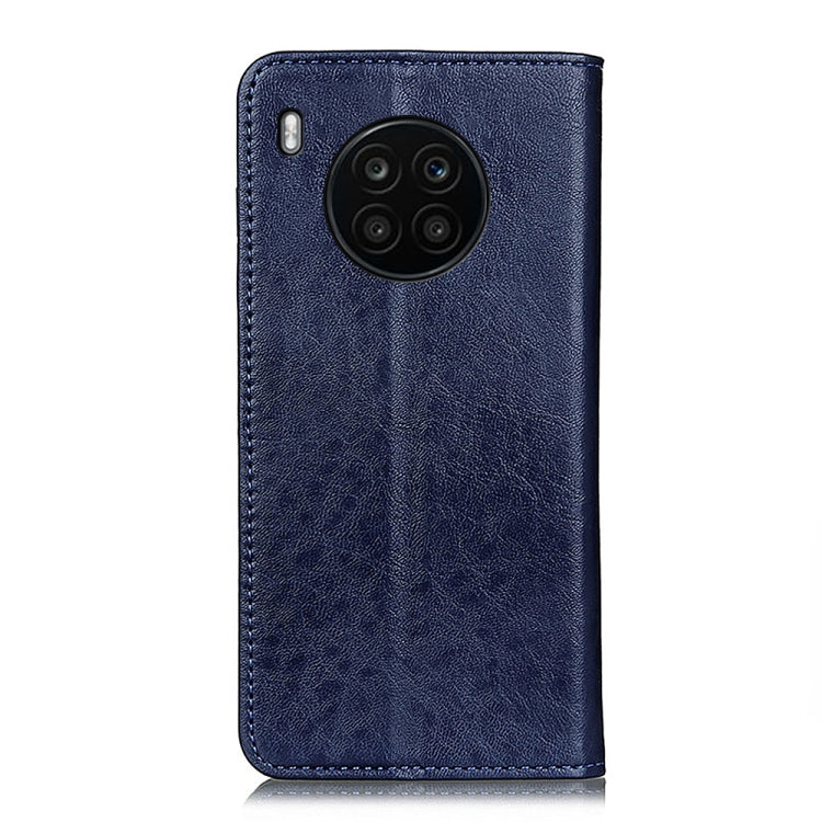 For Huawei nova 8i / Honor 50 Lite Magnetic Crazy Horse Texture Horizontal Flip Leather Phone Case