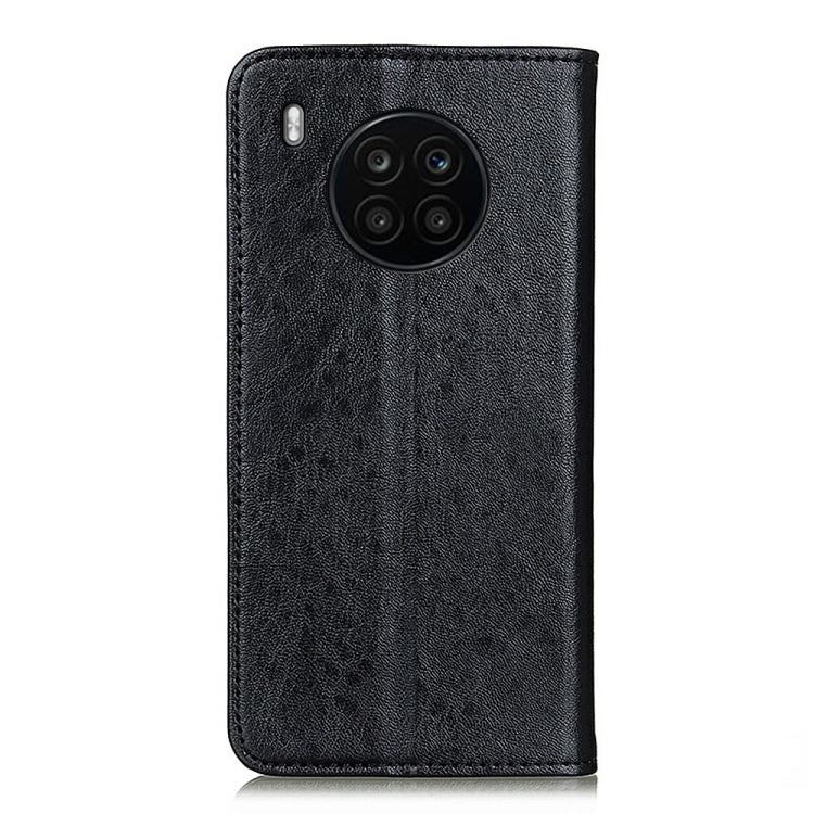 For Huawei nova 8i / Honor 50 Lite Magnetic Crazy Horse Texture Horizontal Flip Leather Phone Case