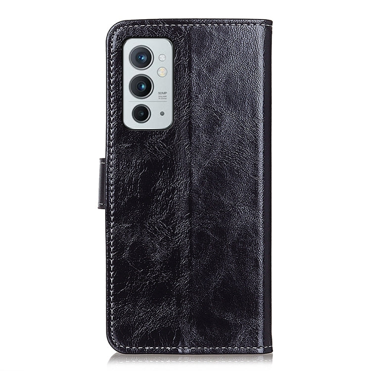 For OnePlus 9RT 5G Retro Crazy Horse Texture Horizontal Flip Leather Phone Case