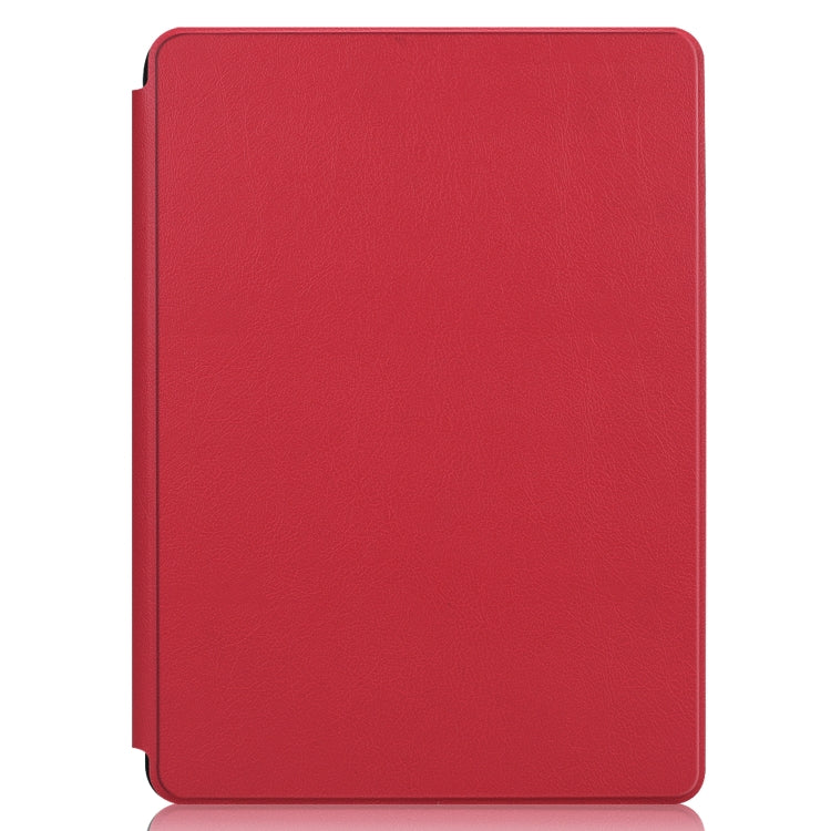 For Microsoft Surface Pro 8 Solid Color Electric Pressed Horizontal Flip Tablet Leather Case with Holder