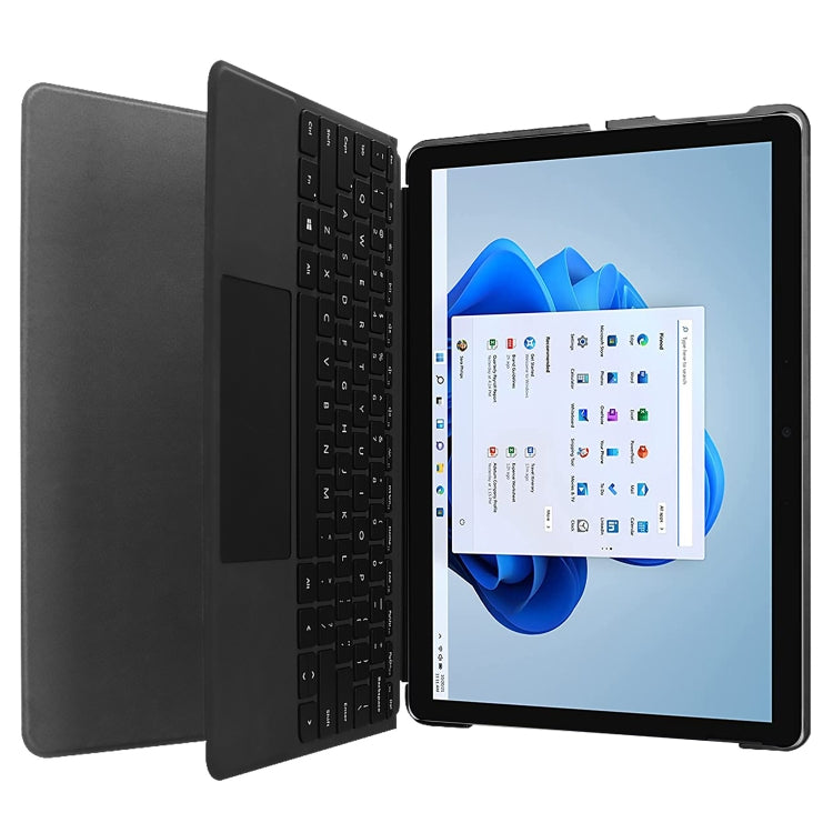 For Microsoft Surface Pro 8 Solid Color Electric Pressed Horizontal Flip Tablet Leather Case with Holder