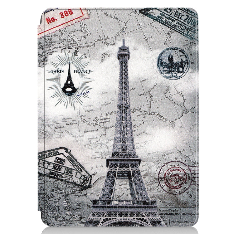For Microsoft Surface Pro 8 Painted Electric Pressed Horizontal Flip Tablet Leather Case with Holder