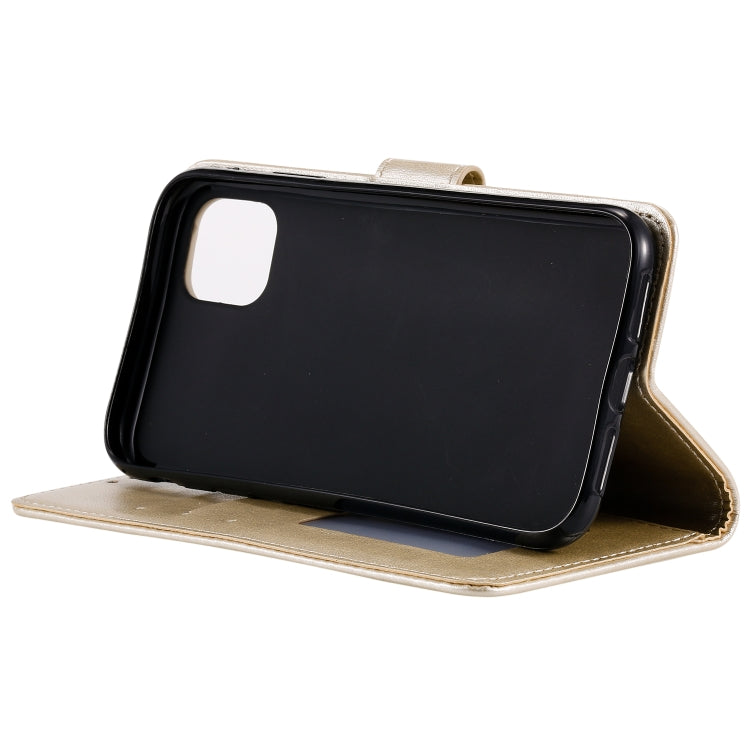 For Samsung Galaxy A03 Totem Flower Embossed Horizontal Flip Phone Leather Case with Holder & Card Slots & Wallet