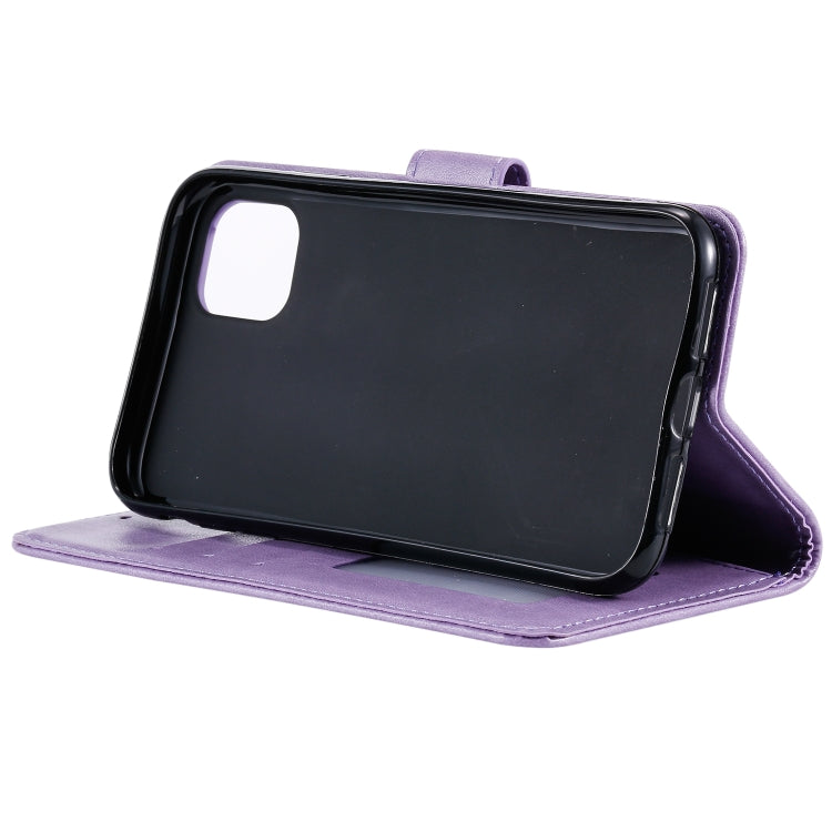 For Samsung Galaxy A03 Totem Flower Embossed Horizontal Flip Phone Leather Case with Holder & Card Slots & Wallet