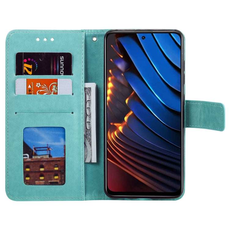 For Xiaomi Poco X3 GT Totem Flower Embossed Horizontal Flip Phone Leather Case with Holder & Card Slots & Wallet