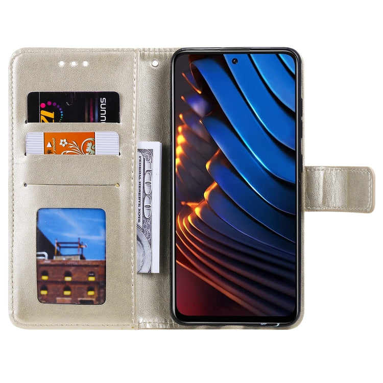 For Xiaomi Poco X3 GT Totem Flower Embossed Horizontal Flip Phone Leather Case with Holder & Card Slots & Wallet