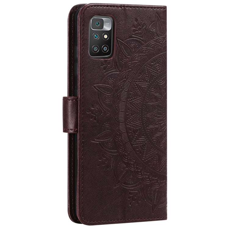 For Xiaomi Poco X3 GT Totem Flower Embossed Horizontal Flip Phone Leather Case with Holder & Card Slots & Wallet