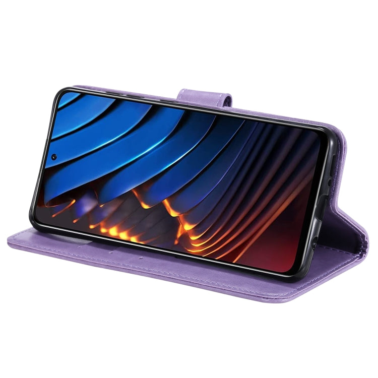 For Xiaomi Poco X3 GT Totem Flower Embossed Horizontal Flip Phone Leather Case with Holder & Card Slots & Wallet
