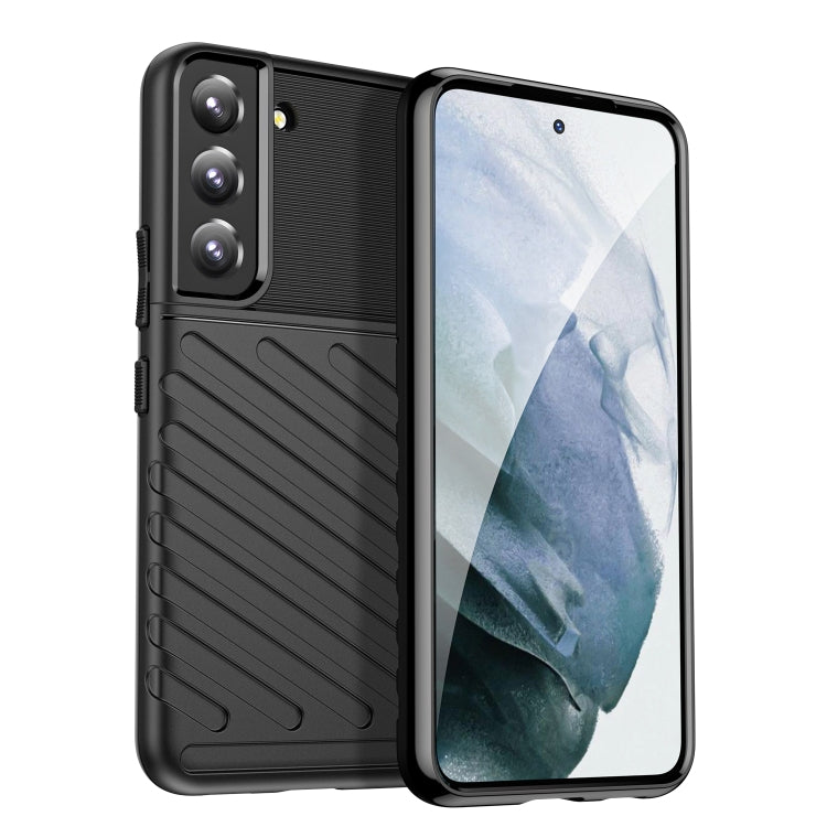For Samsung Galaxy S22+ 5G Thunderbolt Shockproof TPU Soft Phone Case