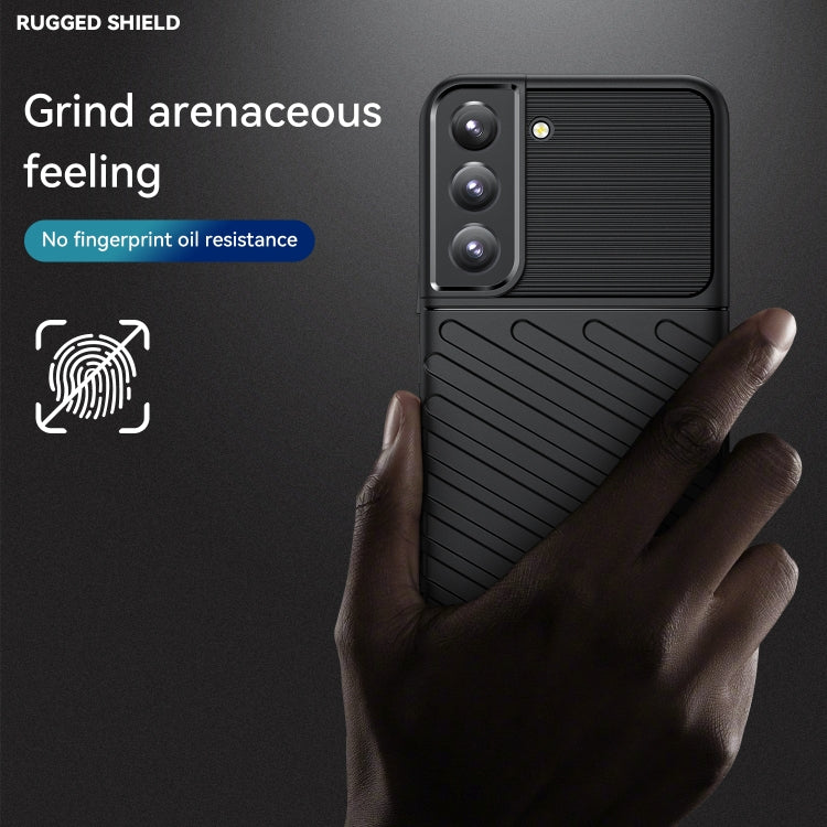 For Samsung Galaxy S22+ 5G Thunderbolt Shockproof TPU Soft Phone Case