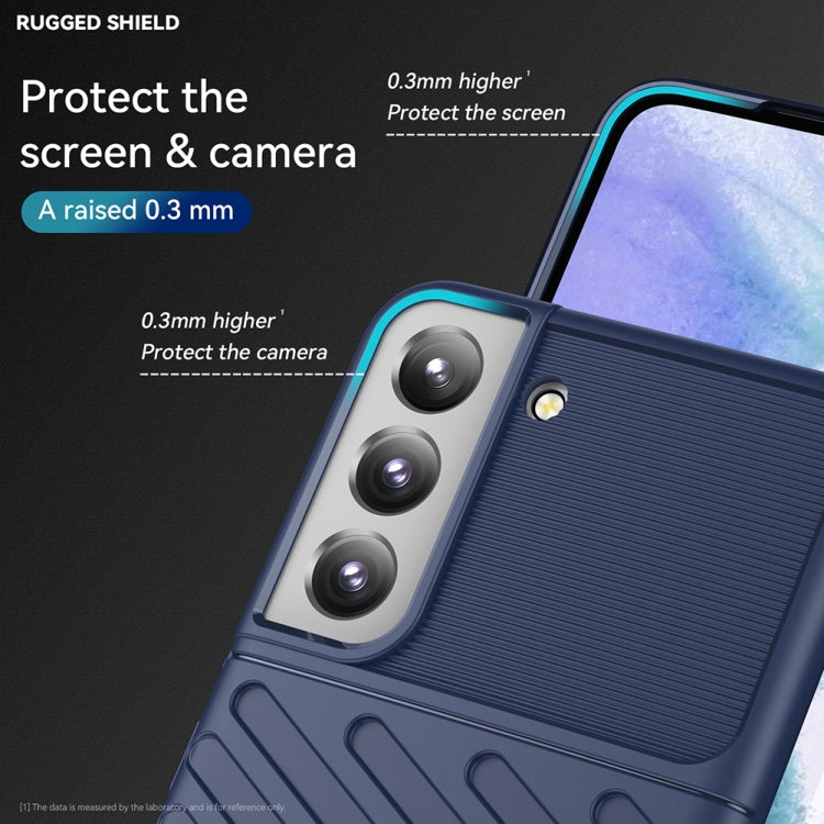 For Samsung Galaxy S22+ 5G Thunderbolt Shockproof TPU Soft Phone Case