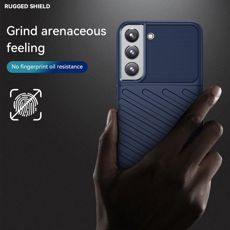 For Samsung Galaxy S22+ 5G Thunderbolt Shockproof TPU Soft Phone Case