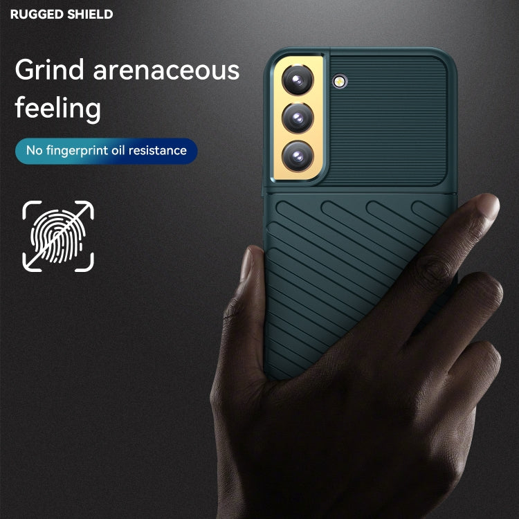 For Samsung Galaxy S22+ 5G Thunderbolt Shockproof TPU Soft Phone Case