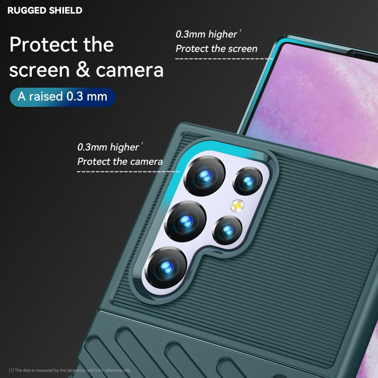 For Samaung Galaxy S22 Ultra 5G Thunderbolt Shockproof TPU Soft Phone Case