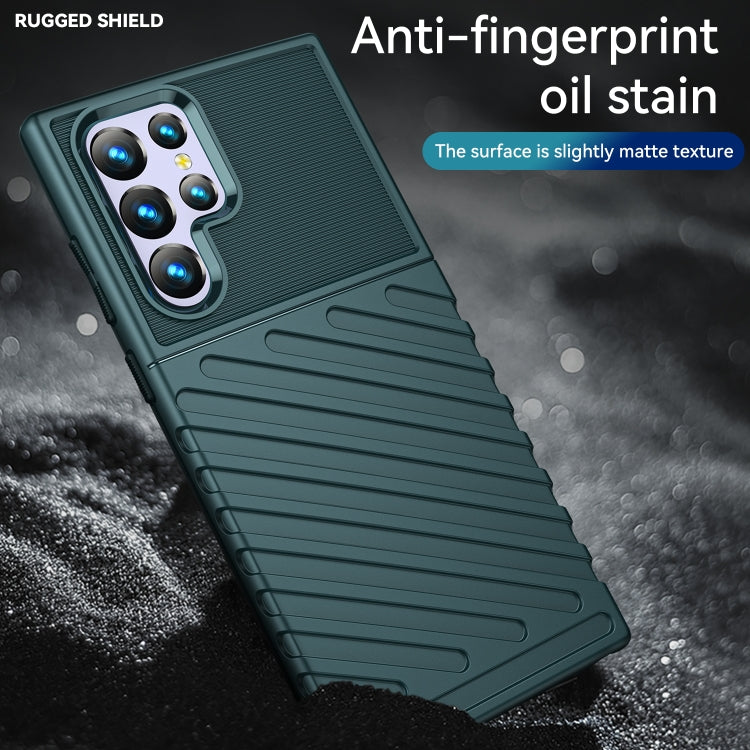 For Samaung Galaxy S22 Ultra 5G Thunderbolt Shockproof TPU Soft Phone Case