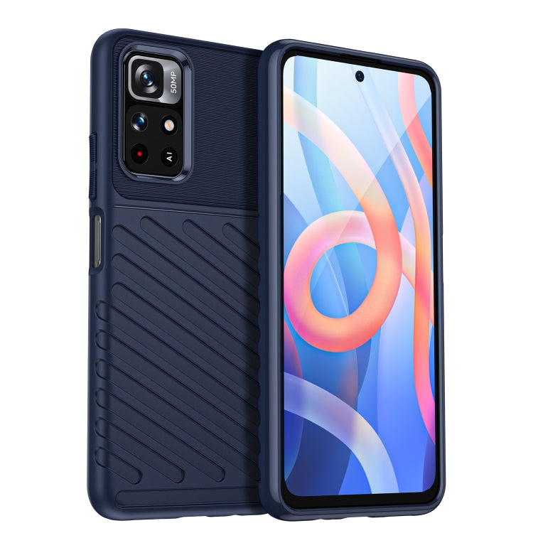 For Xiaomi Redmi Note 11 5G Thunderbolt Shockproof TPU Soft Phone Case