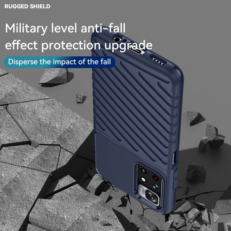 For Xiaomi Redmi Note 11 5G Thunderbolt Shockproof TPU Soft Phone Case