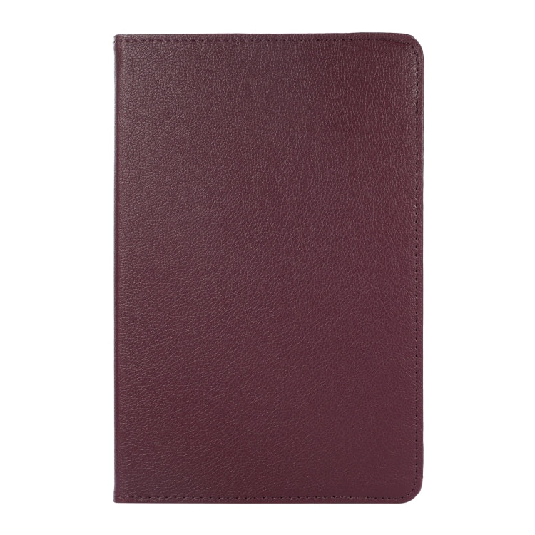 For Samsung Galaxy Tab A8 360 Degree Rotation Litchi Texture Tablet Leather Case with Holder