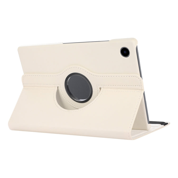 For Samsung Galaxy Tab A8 360 Degree Rotation Litchi Texture Tablet Leather Case with Holder