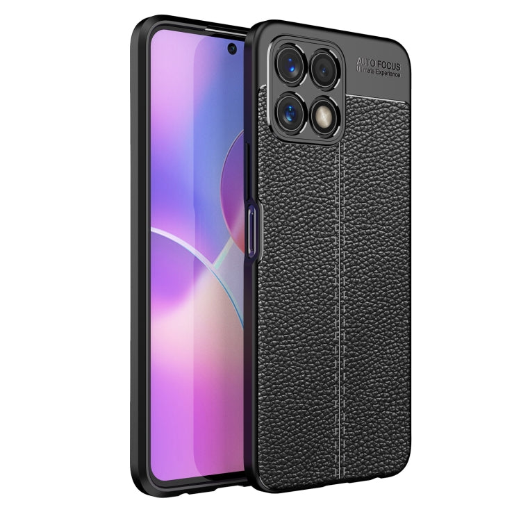 For Honor X30i Litchi Texture TPU Shockproof Phone Case