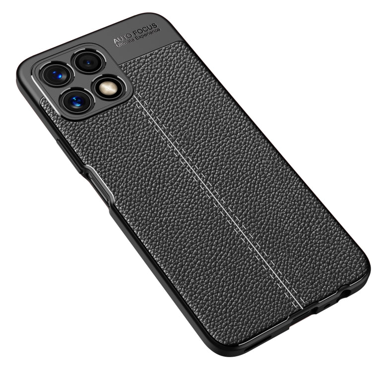 For Honor X30i Litchi Texture TPU Shockproof Phone Case