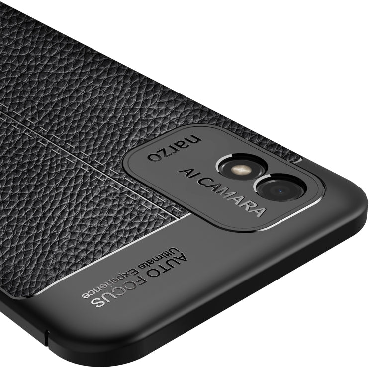 For OPPO Realme Narzo 50i Litchi Texture TPU Shockproof Phone Case