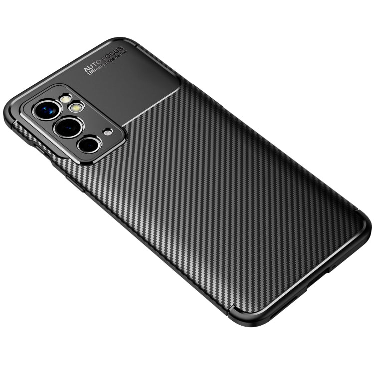 For OnePlus 9RT 5G Carbon Fiber Texture Shockproof TPU Phone Case