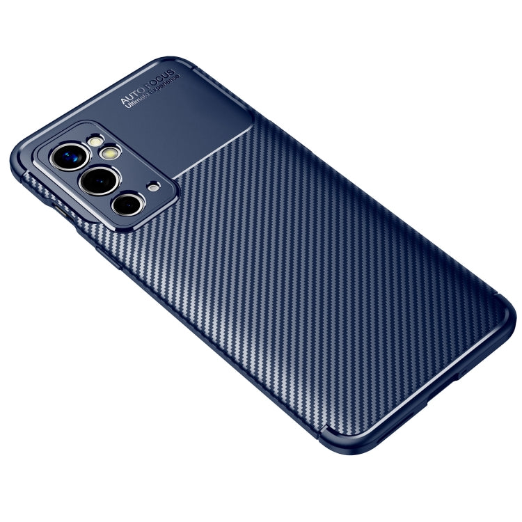 For OnePlus 9RT 5G Carbon Fiber Texture Shockproof TPU Phone Case