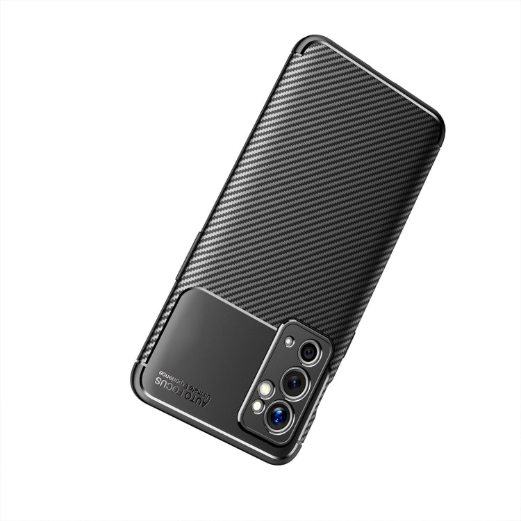 For OnePlus 9RT 5G Carbon Fiber Texture Shockproof TPU Phone Case