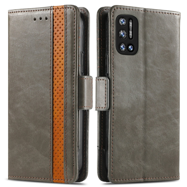 For Doogee N40 Pro CaseNeo Splicing Dual Magnetic Buckle Leather Case with Holder & Card Slots & Wallet