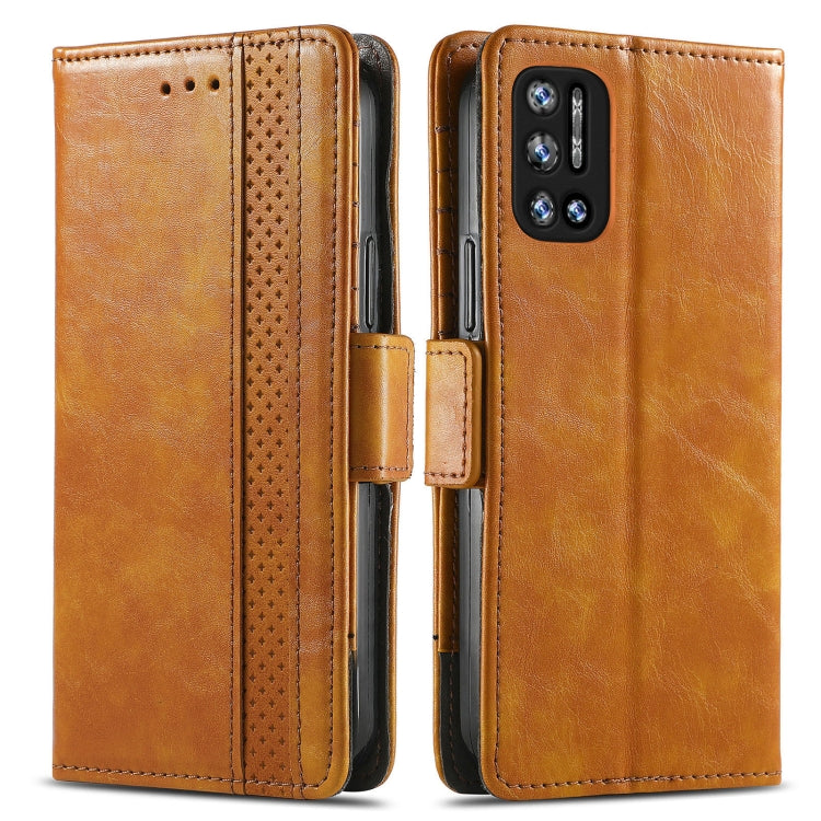 For Doogee N40 Pro CaseNeo Splicing Dual Magnetic Buckle Leather Case with Holder & Card Slots & Wallet